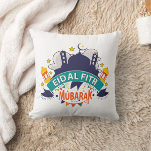 Bestes Geschenk für Muslime - Eid Al-Fitr Al Mubar Kissen