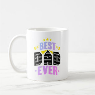 Bestes Geschenk für Papa von Tochter Sohn Kinder Kaffeetasse
