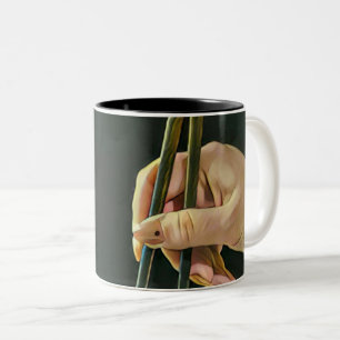 Bestes Geschenk für Sushi-Liebhaber Zweifarbige Tasse