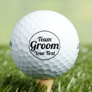Bestes Geschenk für Trauzeugen und Team Groom Part Golfball