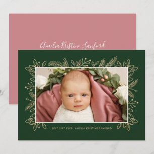 Bestes Geschenk je Weihnachten Geburtstag Ankündig