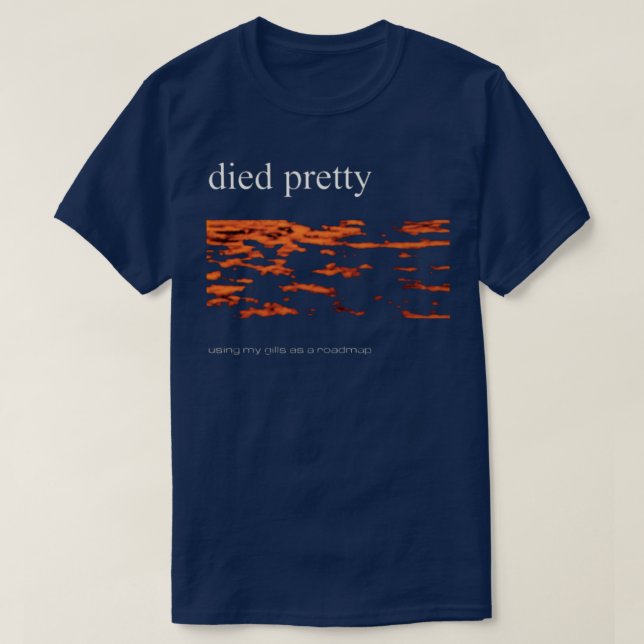 Bestes gestorbenes Hübsches Band T-Shirt (Design vorne)