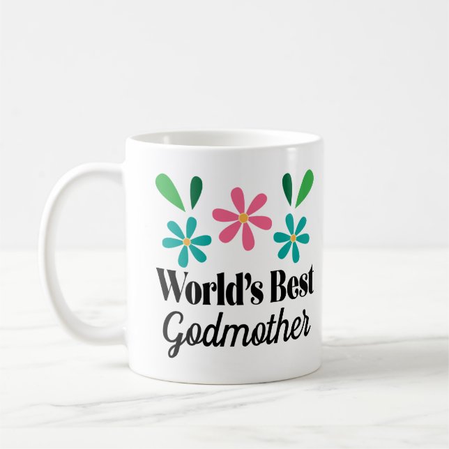 Bestes Godmutter-Geschenk je Kaffeetasse (Links)