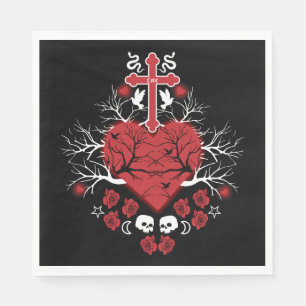 Bestes gotisches Geschenkzubehör Serviette