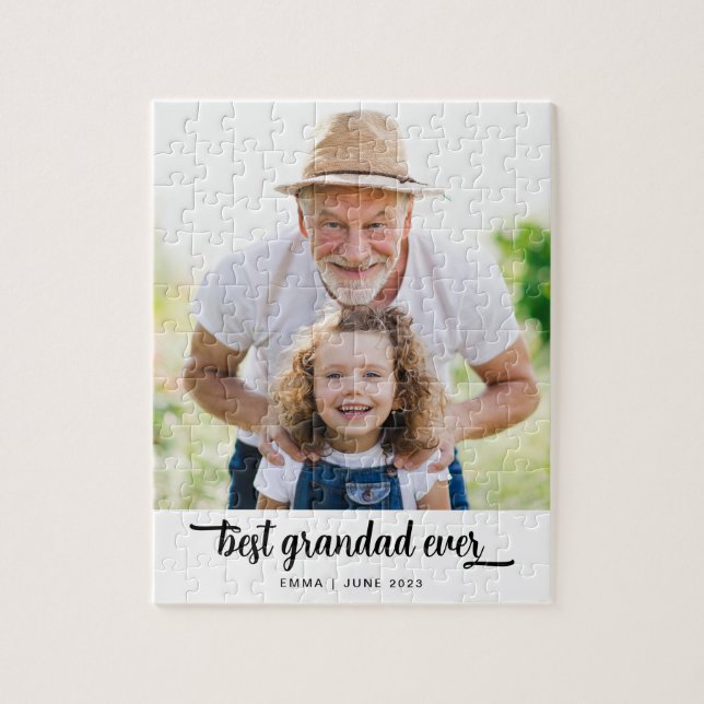 Bestes Grandad-je-Foto (Vertikal)