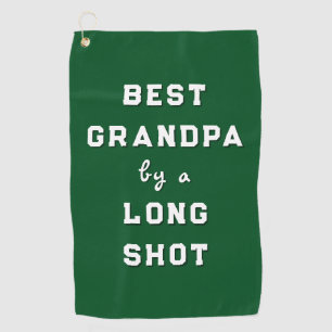 Bestes Grandpa-Geschenk Golf Handtuch