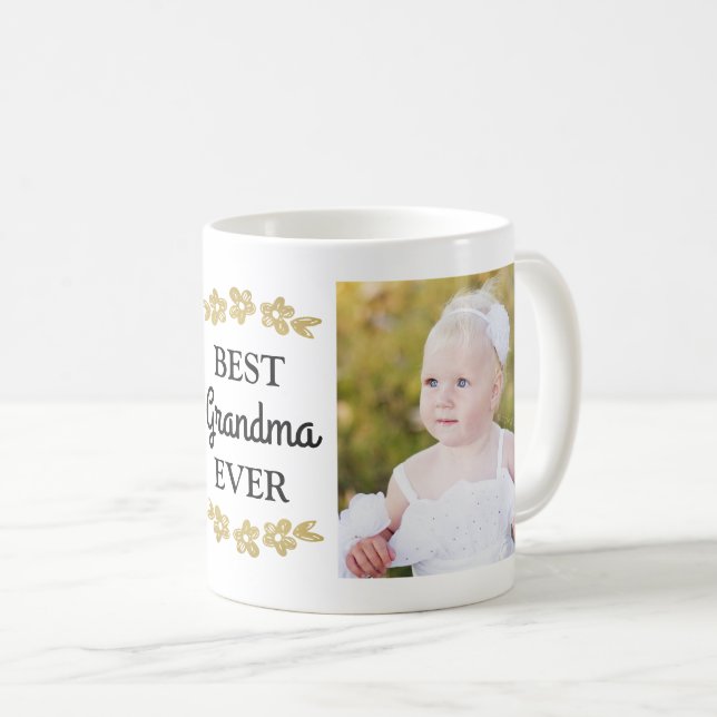 Bestes Großmutter-überhaupt Kaffeetasse (VorderseiteRechts)