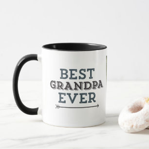 Bestes Großvater-überhaupt Pfeil-Gewohnheits-Fot Tasse