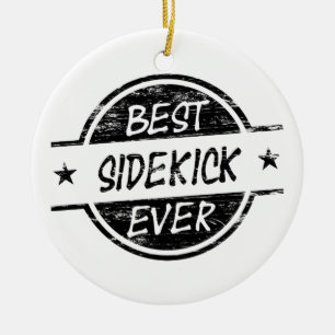 Bestes Handlanger-überhaupt Schwarzes Keramik Ornament