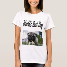 Bestes Hund-Foto T-Shirt