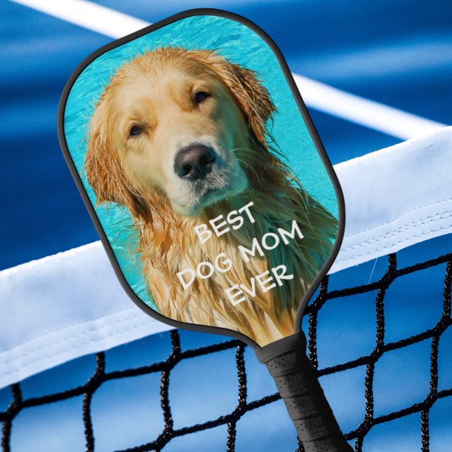 Bestes Hund-Mama-Foto Pickleball Schläger (Von Creator hochgeladen)