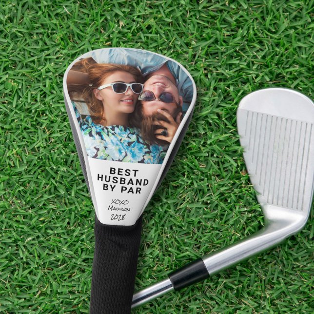 Bestes Husband-Foto Golf Headcover (Von Creator hochgeladen)