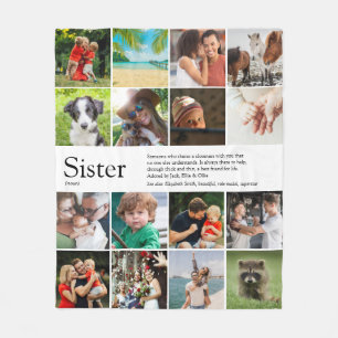 Bestes jemals bearbeitetes Sister Definition 16-Fo Fleecedecke