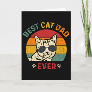 Bestes Katzendaddy Aller Zeiten T-Shirt Lustiges K Karte