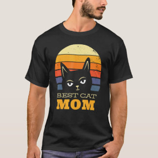 Bestes Katzenshirt für Mütter, Verrückte Katzenlad T-Shirt