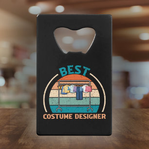 Bestes Kostüm Designer Retro - Crew Geldbeutel Flaschenöffner