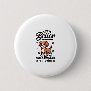 Bestes Leben: Anglo-Français de Petite Vénerie Button