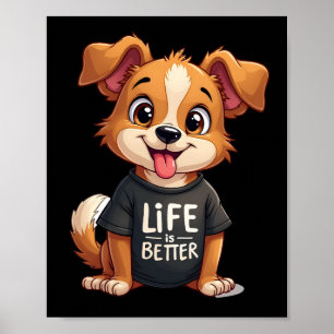 Bestes Leben mit Anglo-Fran�ais de Petite V�nerie Poster