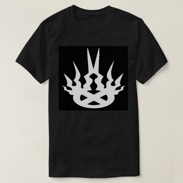 Bestes Logo Static-X Band Metal Print T-Shirt (Design vorne)