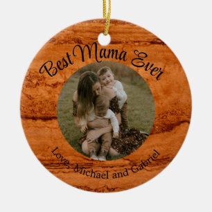 Bestes Mama aller Zeiten, Copper Canyon Granit, Be Keramik Ornament