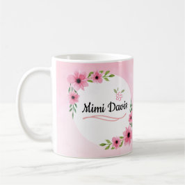 Bestes Mimi in der WeltBlumen-Tasse Kaffeetasse