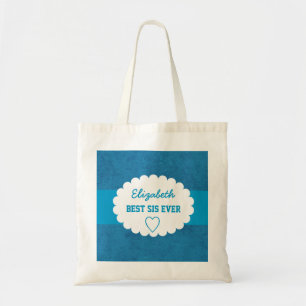 Bestes Name-Geschenk SIS überhaupt für Schwester Tragetasche