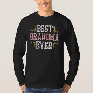 Bestes Nona je Niedliches Großmutter Grafikdesign T-Shirt