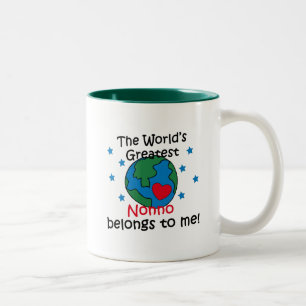 Bestes Nonno gehört mir Zweifarbige Tasse