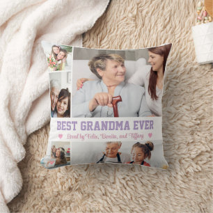 Bestes Oma je Throw Kissen
