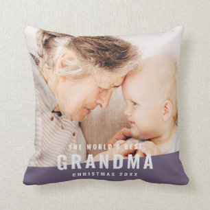 Bestes Oma Modern Chic Foto  Kissen