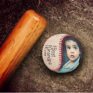 Bestes Opa-Foto Baseball
