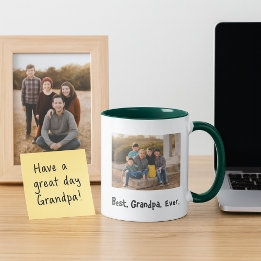Bestes Opa-Foto für alle Zeiten Tasse