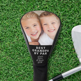 Bestes Opa-Foto Schwarz Golf Headcover