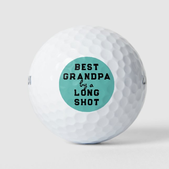 Bestes Opa-Geschenk Golfball (Vorderseite)