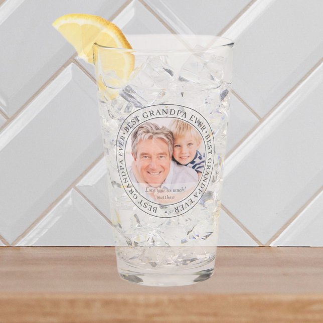 Bestes Opa je Modernes Klassisches Foto Glas (Von Creator hochgeladen)