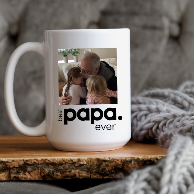 Bestes Papa je Grosses Foto Tasse (Von Creator hochgeladen)