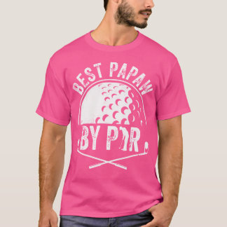 Bestes Papa Par Golf Lover Golf Golfer T-Shirt