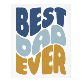 Bestes Papa-Poster Fotodruck