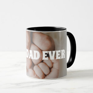 BESTES personalisiertes Foto des VATERS ÜBERHAUPT Tasse