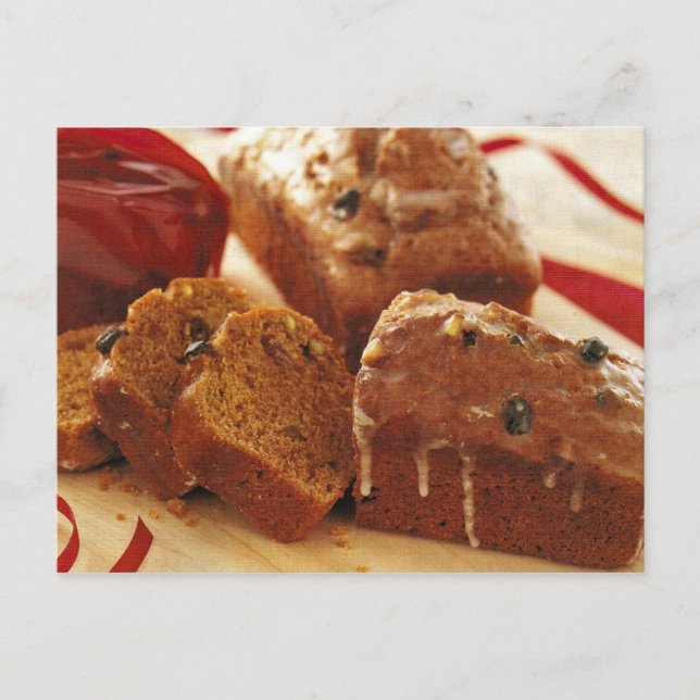 Bestes Pistachio Pumpkin Brot Rezept Postkarte (Vorderseite)