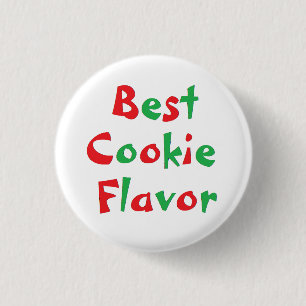"Bestes Plätzchen-Aroma-" Preis-Button Button