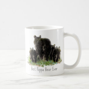 Bestes Poppa Bären-Prämie für Vater Kaffeetasse