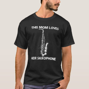 Bestes sächsisches Geschenk für Mama Mutter Musika T-Shirt
