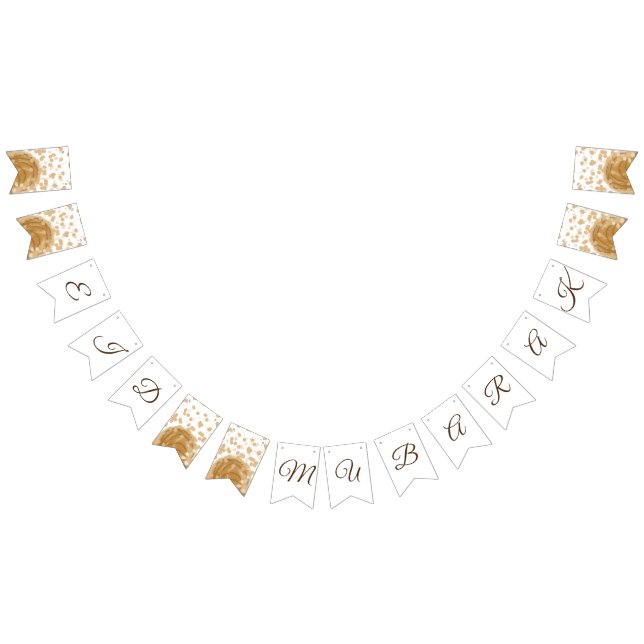 bestes schickes goldenes elegantes glückliches eid wimpelkette (Alle)