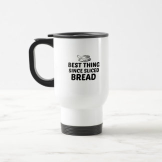 Bestes seit geschnitten Brot Reisebecher