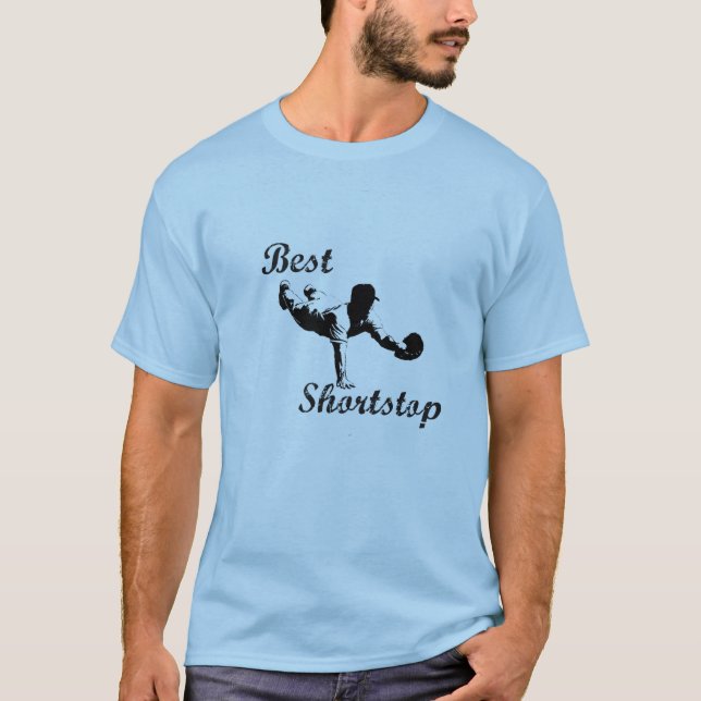Bestes Shortstop T-Shirt (Vorderseite)