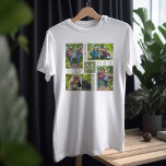 Bestes Stepdad je 4 Foto T-Shirt<br><div class="desc">Best Stepdad Ever personalisierter T - Shirt - perfekt zum Geburtstag von Vater oder Vater. Die Fotovorlage ist für Sie ein Set, um Ihre eigene, einzigartige Foto-Collage mit 4 Ihrer Lieblings-Familienfotos zu erstellen. Die Fotos sind mit dem Wortlaut "Beste Stufe Papa je" geteilt und Sie können auch einen ersten hinzufügen....</div>