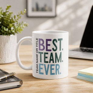 Bestes Team Aller Zeiten Lustige Moderne Team-Wü Kaffeetasse