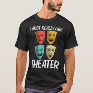 Bestes Theater für Männer Frauen Broadway Musical  T-Shirt