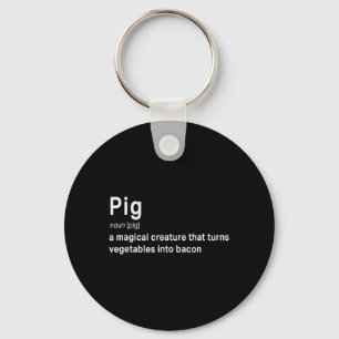 Bestes Unglaublich witzig Spiel und Bacon Definiti Schlüsselanhänger
